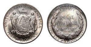 2020 Marks the 100th Anniversary of the Maine Centennial Half Dollar Coin