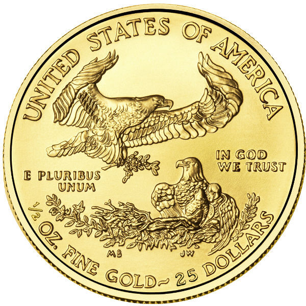Compare 1/2 oz Gold Eagles Prices
