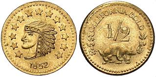 California Gold Fractional Coins