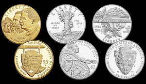 2016 National Park Service 100th Anniversary Commemorative Coin