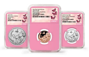 NGC Breast Cancer Awareness Early Releases Label