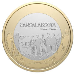 Finland Commemorative Civil War Recalled Coin