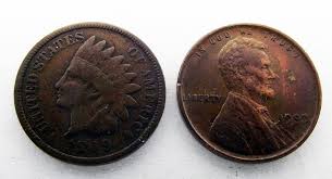 Lincoln Pennies & Indian Head Pennies