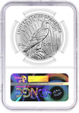 2023 $1 Morgan & Peace Dollar 2 Coin Set NGC MS70 Advanced Releases