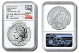 2023 Silver Peace Dollar Obverse and Reverse NGC MS70 Michael Gaudioso