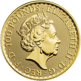 1 oz Gold 2023 Britannia Reverse, Queen Elizabeth II