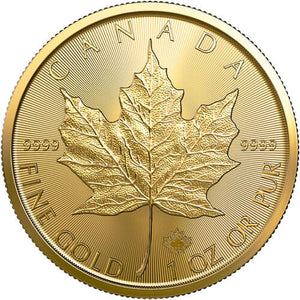 2023 1 oz Canadian Gold Maple Leaf Coin (BU)