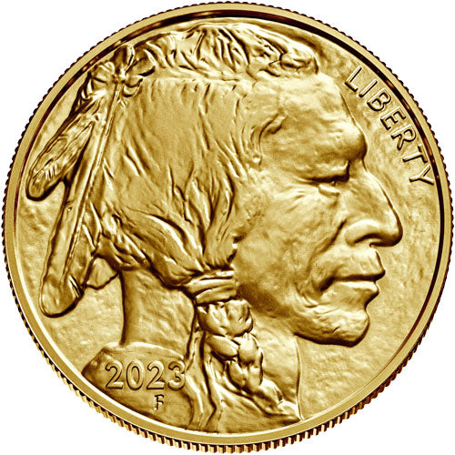 2023 1 oz $50 Gold Buffalo Obverse