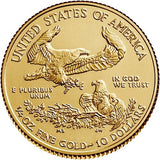 1/4 oz American Gold Eagle Coin (Random Date) (BU)
