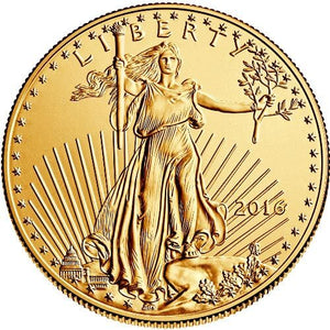 1 oz American Gold Eagle (Random Date) (BU)